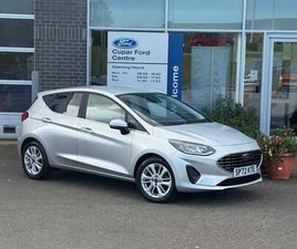 2022 FORD FIESTA 1.0 ECOBOOST TITANIUM 100PS 5DR,1 OWNER, HEATED FRONT SEATS + STEERING WHEE HATC...
