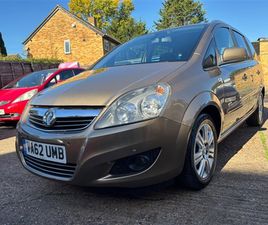 VAUXHALL ZAFIRA 1.8 16V DESIGN EURO 5 5DR