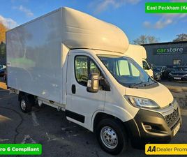 CITROEN JUMPER 2021 CITROEN RELAY 2.2BLUEHDI 35 L3 X (140)(EU6DT) CHASSIS CAB