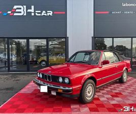 BMW SERIE 3 25I E30 CABRIOLET 192 BVM6 / RESTAURÉE