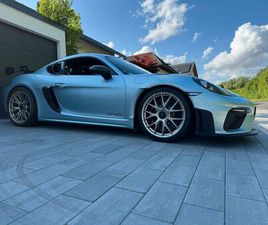 PORSCHE CAYMAN GT4 PORSCHE GT4 RS WEISSACH, PCCB, MAGNESIUM, EINZELSTÜCK