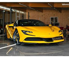 FERRARI SF90 STRADALE COUPÉ V8 4.0 1000 CH - GIALLO MODENA - FULL CARBONE - FRANÇAISE