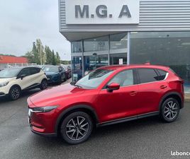 MAZDA CX-5 150 CH | SIGNATURE | CUIR PURE-WHITE | AFFICHAGE TÊTE HAUTE | CAMÉRA DE RECUL |JANTES ALU