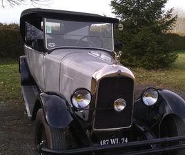 CITROEN B14 TORPÉDO TOURISME - 1927