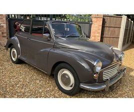 MORRIS MINOR 1963 MORRIS MINOR GRIS MANUEL, 4 VITESSES CONDUITE À DROI...