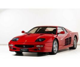 FERRARI TESTAROSSA 1996 FERRARI TESTAROSSA ROSSO MANUEL CONDUITE À GAUCHE IN...