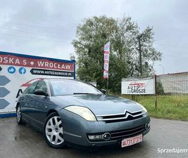 CITROEN C6 2.7 HDI / 2006 / AUTOMAT / PNEUMATYKA / SKÓRY / ZAMIANA WROCLAW - SPRZEDAJEMY.PL
