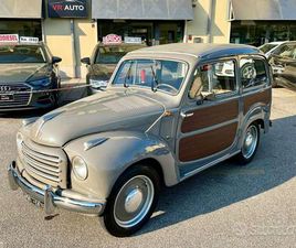 FIAT TOPOLINO FIAT 500C CABRIO TOPOLINO / GIARDINETTA - TARGHE