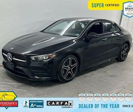 USED 2023 MERCEDES-BENZ CLA-CLASS CLA 250 4MATIC