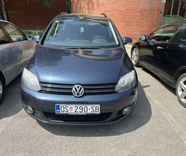 VOLKSWAGEN GOLF PLUS VW GOLF PLUS 1,6 TDI, 2010 GOD.
