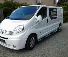 RENAULT TRAFIC ② RENAULT TRAFIC 2.5 DCI *5/6 PLACES **3 H1*EXCELLENT ÉTAT* — CAMIONNETTES & UTILITAIRES — 2EMEMAIN