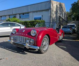 TRIUMPH TR3A OVERDRIVE 22.000 MILES 1959