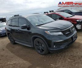HONDA PILOT HONDA PILOT 2021 HONDA PILOT BLACK, SILNIK BENZYNOWY 3.5 L 3.5 BENZYNA