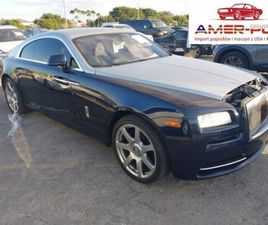 ROLLS-ROYCE WRAITH 2014 6.6L 6.6 BENZYNA 624KM