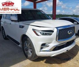 INFINITI QX80 LUXE 2022 5.6L 5.6 BENZYNA 400KM