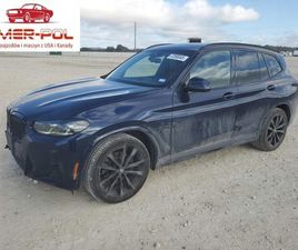BMW X3 SDRIVE30I 2023 2.0L 2.0 BENZYNA 248KM