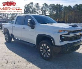 CHEVROLET SILVERADO 2024R., 2500HD STANDARD CUSTOM, OD UBEZPIECZALNI 6.6