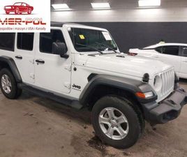 JEEP WRANGLER UNLIMITED JEEP WRANGLER 4-DOOR SPORT S 2023 2.0L 2.0 BENZYNA 270KM