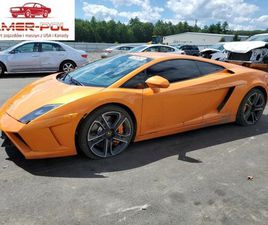 LAMBORGHINI GALLARDO 2013 5.2L 5.2 BENZYNA 560KM