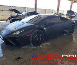 LAMBORGHINI HURACAN EVO LAMBORGHINI HURACAN EVO NISKI PRZEBIEG PO KRADZIEZY OD UBEZPIECZALNI