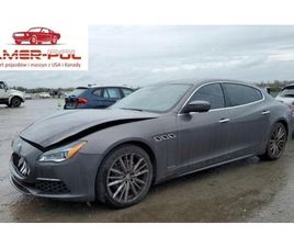 MASERATI QUATTROPORTE S 2019 3.0L 3.0 BENZYNA 424KM