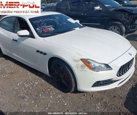 MASERATI QUATTROPORTE 2017 MASERATI QUATTROPORTE S GRANLUSSO 3.0L 3.0 405KM