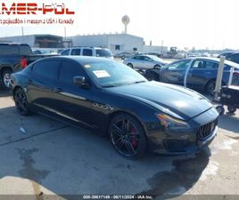 MASERATI QUATTROPORTE 2019 MASERATI QUATTROPORTE S GRANSPORT 3.0L 3.0 424KM