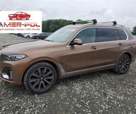 BMW X7 BMW X7 XDRIVE50I, OD UBEZPIECZALNI 4.4 BENZYNA 456KM