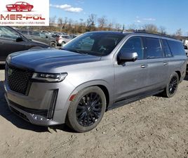 CADILLAC ESCALADE ESV PREMIUM LUXURY 2021 6.2L 6.2 BENZYNA 420KM