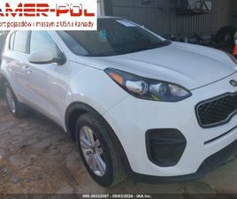 KIA SPORTAGE KIA SPORTAGE 2019 KIA SPORTAGE LX FWD 2.4 BENZYNA 181KM