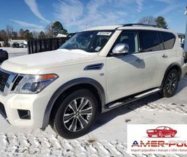 NISSAN ARMADA NISSAN ARMADA 4X2 SL 5.6 BENZYNA 390KM