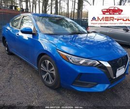 NISSAN SENTRA NISSAN SENTRA NISSAN SENTRA SV CVT 2.0 BENZYNA 149KM