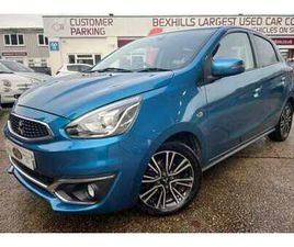 MITSUBISHI MIRAGE 2018 MITSUBISHI MIRAGE 1.2 JURO 5DR HATCHBACK PETROL MANUAL