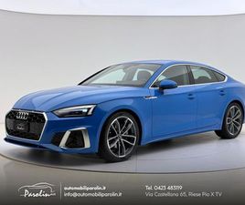 AUDI A5 SPORTBACK 40 TFSI AUDI A5 SPORTBACK 40 2.0 TFSI MHEV S-LINE EDITION S-TRONIC BLU TURBO