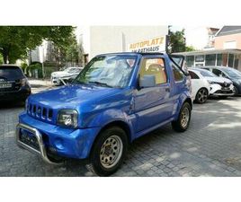 SUZUKI JIMNY CABRIOLET SUZUKI JIMNY JLX CABRIO 4X4