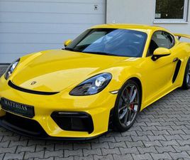 PORSCHE 718 CAYMAN GT4 PORSCHE 718 CAYMAN GT4/DEUTSCH/UNFALLFREI/APPROVED/KAMER