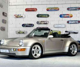 PORSCHE 911 CABRIOLET 964 CARRERA 2 PORSCHE 964 CABRIOLET TURBO LOOK USINE