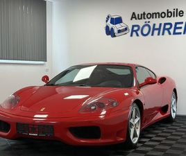 FERRARI 360 MODENA FERRARI 360 MODENA SCHALTER / UNFALLFREI / DEUTSCHES FZG