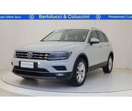 VOLKSWAGEN TIGUAN ALLSPACE 2.0 TDI SCR DSG 4MOTION ADVANCED BMT DEL 2019 USATA A MASSAROSA