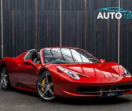 FERRARI 458 ITALIA SPIDER FERRARI 458 4.5 SPIDER F1 DCT EURO 5 2DR CARBON CONVERTIBLE 2012, 24000 MILES, £147880 - 32886293 - EXCHANGEANDMART.CO.UK