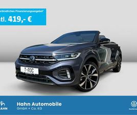 VOLKSWAGEN T-ROC CABRIOLET VOLKSWAGEN T-ROC CABRIOLET R-LINE 1,5TSI DSG NAVI LEDER IQ.