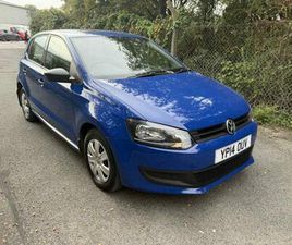 2014 VOLKSWAGEN POLO 1.2 60 S 5DR [AC] HATCHBACK PETROL MANUAL