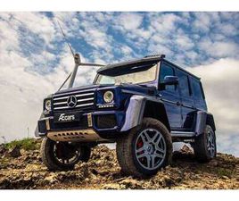 MERCEDES CLASSE G G 500 4X4 4X4 *** DESIGNO MYSTICBLUE / HARMAN KARDON ***