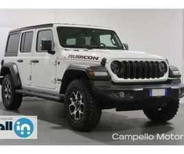 JEEP WRANGLER UNLIMITED JEEP WRANGLER UNLIMITED 2.0 TURBO RUBICON DEL 2024 USATA A VENEZIA