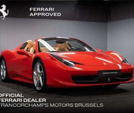 FERRARI 458 ITALIA SPIDER SPIDER - DELIVERY MILEAGE