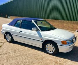 1991 FORD ESCORT 1.6 INJECTION CABRIOLET