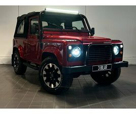 LAND ROVER DEFENDER CABRIOLET LAND ROVER DEFENDER 90 CABRIOLET SOFTTOP 2.5 TD5 4X4 SVENSK