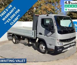 2022 MITSUBISHI CANTER D 3C13 3400 LWB DROPSIDE EURO 6 L=13FT 11 DROPSIDE DIESEL MANUAL