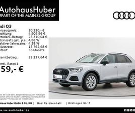 AUDI Q3 35 TDI S TRONIC ADVANCED AHK CARPLAY LED ACC