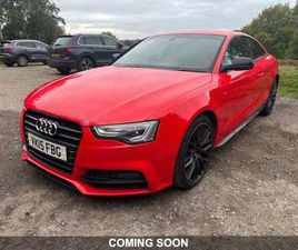 AUDI A5 2015 AUDI A5 2.0 TDI BLACK EDITION PLUS COUPE 2DR DIESEL MANUAL EURO 5 (START/STOP) (177 PS) COUPE DIESE...